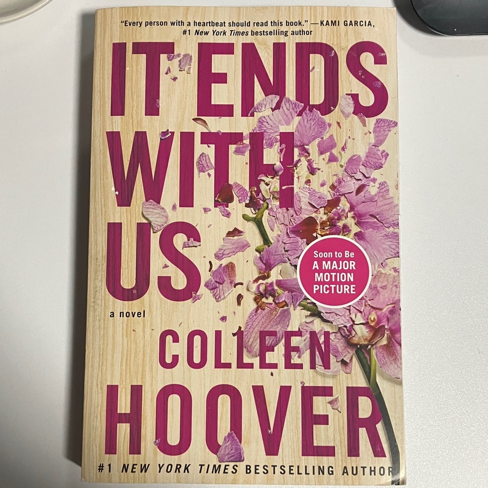 Novel with Pink Accents